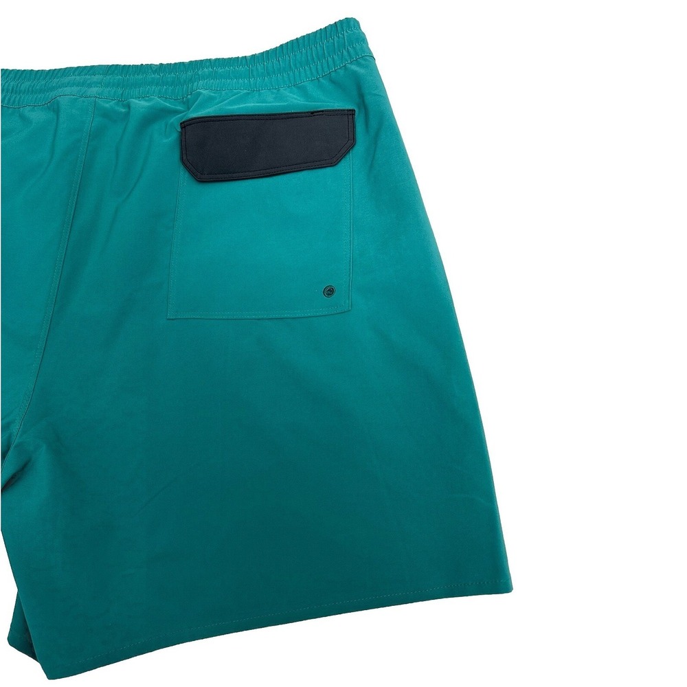 Patagonia Men's Hydropeak Volley Shorts Surf Activist Boreal Green Size XXL New - Picture 6 of 14